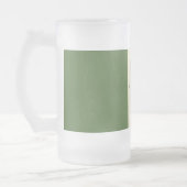 Vintager Stil Couple Viktorianischer Weihnachtsste Mattglas Bierglas (Links)