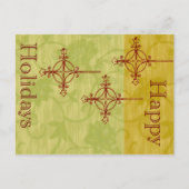 Vintager Stil der 70er Postkarte (Vorderseite)