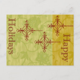 Vintager Stil der 70er Postkarte