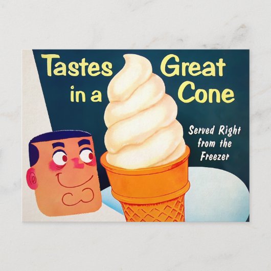 Vintager Stil des Nationaleiskreises Postkarte (Vorderseite)