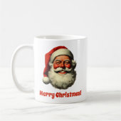 Vintager Stil des Santa Retro Kaffeetasse (Links)