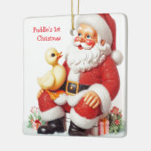 Vintager Stil Duckling Weihnachtsschmuck (Links)