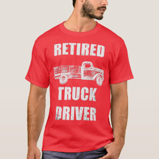 Vintager Stil für LKW-Fahrer T-Shirt