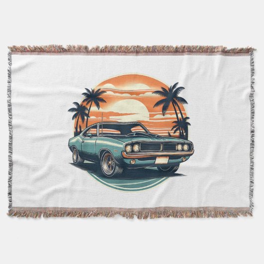 Vintager Stil für Muskelkater Decke (Vorderseite)