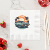 Vintager Stil für Muskelkater Serviette (Beispiel)