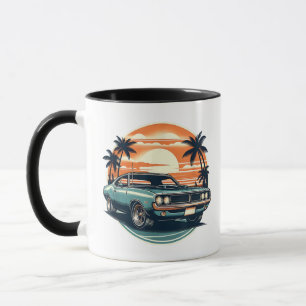 Vintager Stil für Muskelkater Tasse