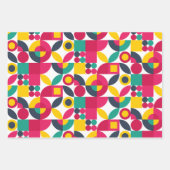 Vintager Stil Geschenkpapier Set (Vorderseite 3)