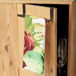 Vintager Stil Große Blume Geschirrtuch