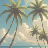 Vintager Stil Hawaii Reise Aloha Von Hawaii Aufkleber (Vorderseite)