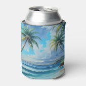 Vintager Stil Hawaii Reise Aloha Von Hawaii Dosenkühler (Kanne Vorderseite)