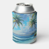 Vintager Stil Hawaii Reise Aloha Von Hawaii Dosenkühler (Kanne Rückseite)