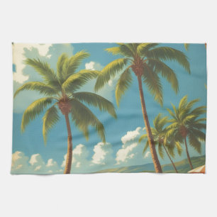 Vintager Stil Hawaii Reise Aloha Von Hawaii Geschirrtuch