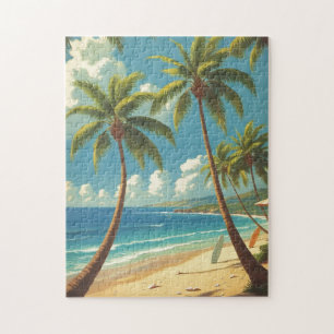 Vintager Stil Hawaii Reise Aloha Von Hawaii Puzzle