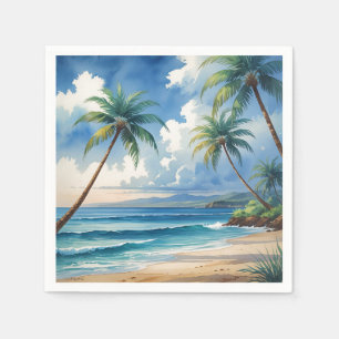 Vintager Stil Hawaii Reise Aloha Von Hawaii Serviette