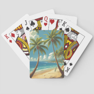 Vintager Stil Hawaii Reise Aloha Von Hawaii Spielkarten