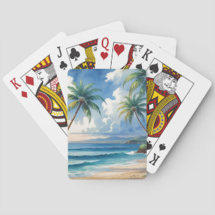 Vintager Stil Hawaii Reise Aloha Von Hawaii Spielkarten