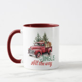 Vintager Stil Jingle Tasse (Links)