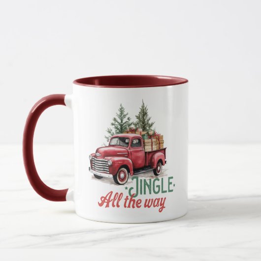 Vintager Stil Jingle Tasse (Links)