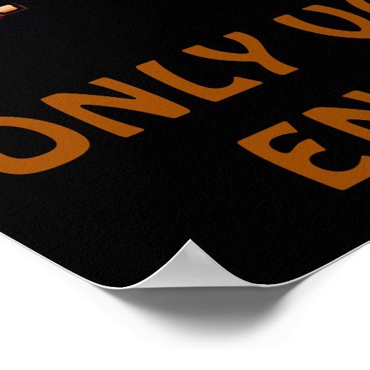 Vintager Stil, MAGA-Bedrohung, Poster (Ecke)