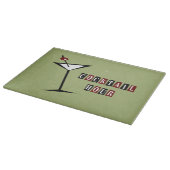 {Vintager Stil} Martini Schneidebrett (Ecke)