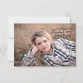 Vintager Stil mit Foto - 3x5 Grad Ankündigung (Vorderseite)