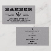 Vintager Stil mit Logo-Visitenkarte Visitenkarte (Vorne/Hinten)