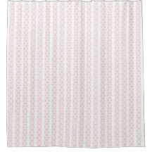 Vintager Stil mit rosa und weiß gestrichenem Strei