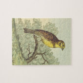 Vintager Stil, Perched Bird Puzzle (Horizontal)