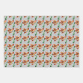 Vintager Stil Tulip Blume Wrap Craft Papier (Vorderseite 2)
