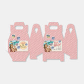 Vintager Stil Umbrett Brautparty Gefallen Box Geschenkschachtel (Ungefaltet)