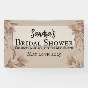 Vintager Stil, weiche, leafarbene Farben - elegant Banner