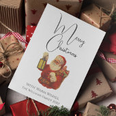 Vintager Stil Weihnachten froh