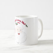 Vintager Stil Weihnachtsmann Lieben! Kaffeetasse (VorderseiteRechts)