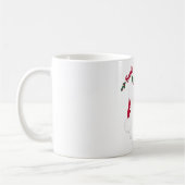 Vintager Stil Weihnachtsmann Lieben! Kaffeetasse (Links)