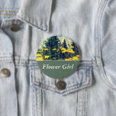 Vintager Stil wilde Leuchter Blume Mädchen, Trauze Button (Beispiel)