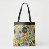 Vintager Stil William Morris Botanischer Hummingbi Tasche (Vorderseite)