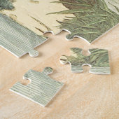 Vintager Stil, zwei Vogelperspektiven Puzzle (Seite)