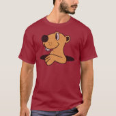Vintager Stilbekümmerter Gopher T-Shirt (Vorderseite)