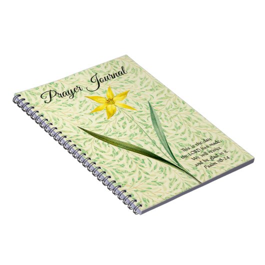 Vintager Stilfrühling Blume Notizblock (Rechte Seite)