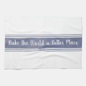 Vintager Stilstreifen Geschirrtuch (Horizontal)