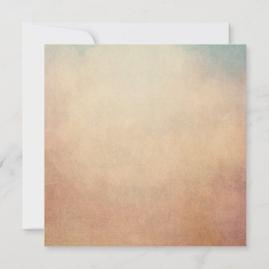 Vintager Stippel Teddy Bear Geburtstag Einladung (Rückseite)