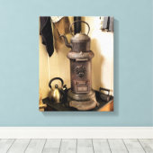 VINTAGER STOFF LEINWANDDRUCK (Insitu (Holzboden))