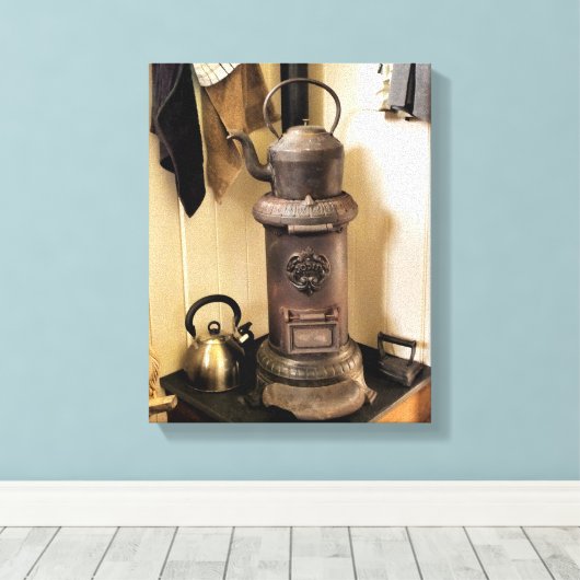 VINTAGER STOFF LEINWANDDRUCK (Insitu (Holzboden))