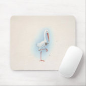 Vintager Storch Mousepad (Mit Mouse)