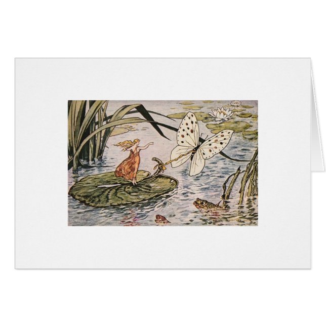Vintager Storybook Thumbelina (Vorderseite (Horizontal))