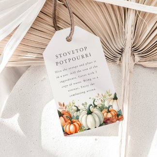 Vintager Stovetop Potpourri Erntedank Bevorzugung Geschenkanhänger