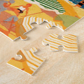 Vintager Strand an der Côte d'Azur Puzzle (Seite)