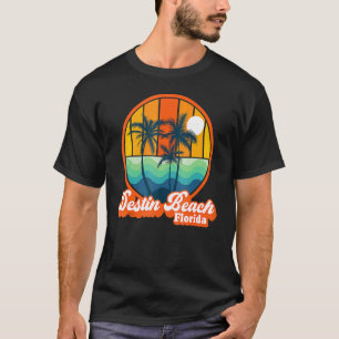 Vintager Strand Destin Beach Florida Sommerferien T-Shirt
