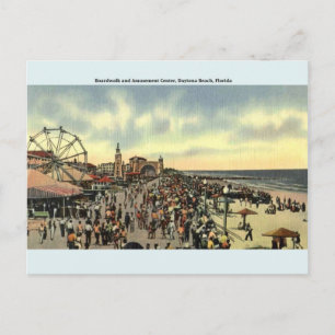 Vintager Strand Florida Postcard Postkarte