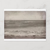 Vintager Strand Postkarte (Vorderseite)